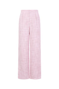 Marit Hose – Tweed-Optik in Rosa – Produktansicht