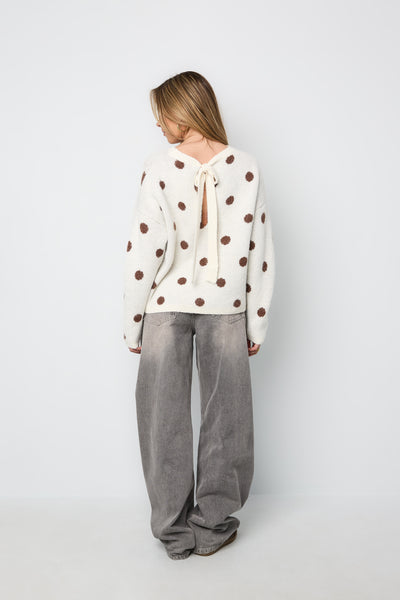 Lena Pullover – Rückenausschnitt