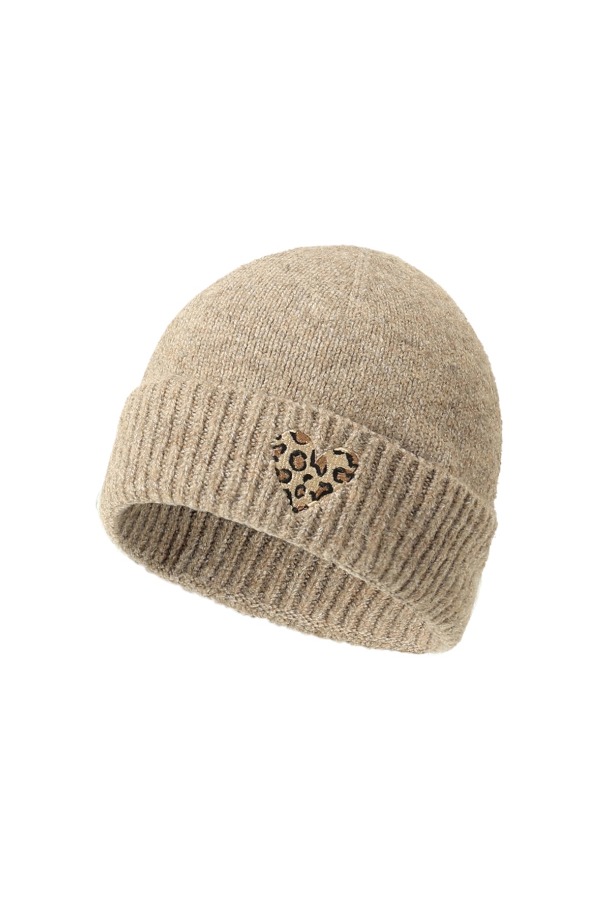 Hedvig Beanie – Herz – getragen