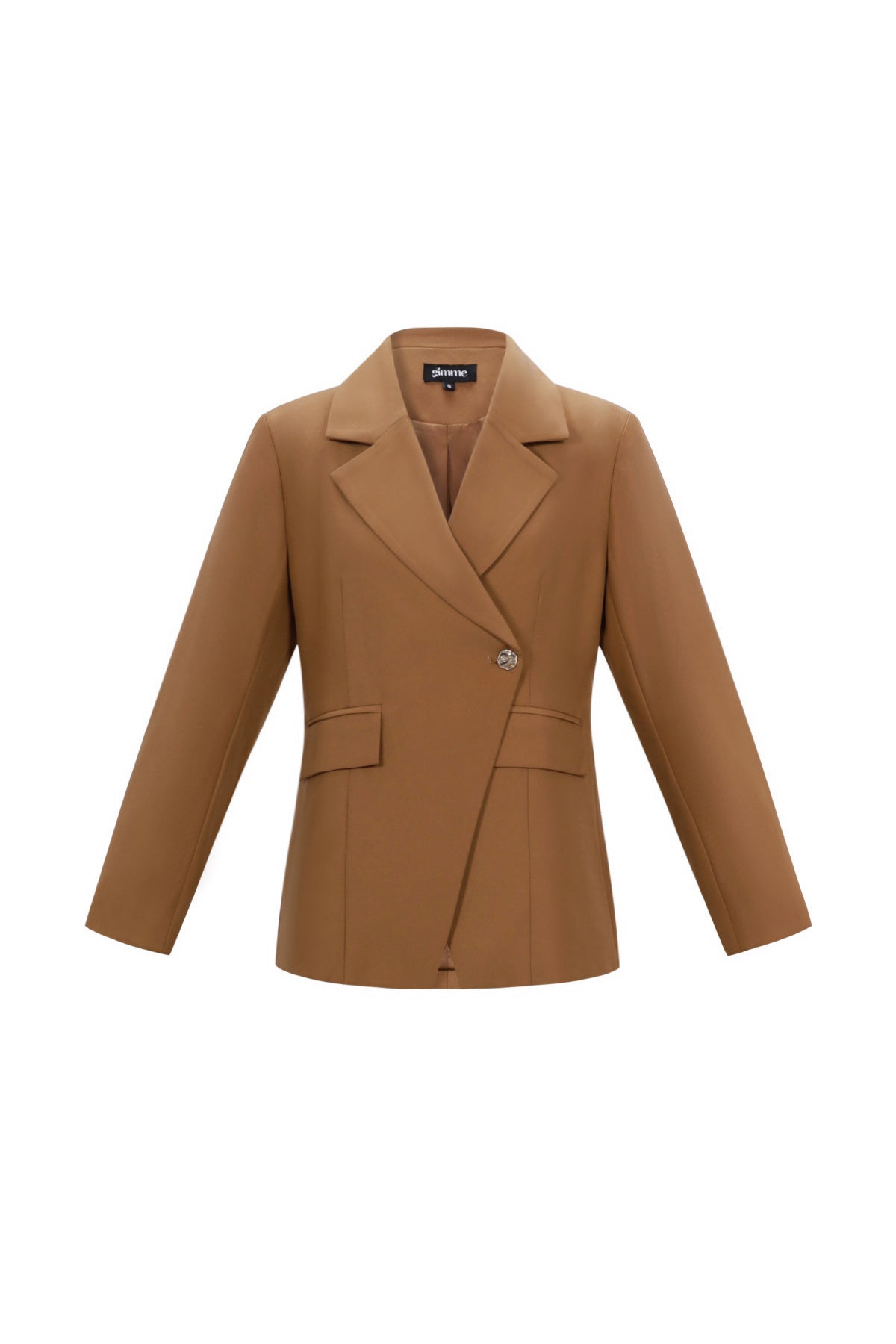 Leni Blazer – Klassisch in Kamel – Produktansicht