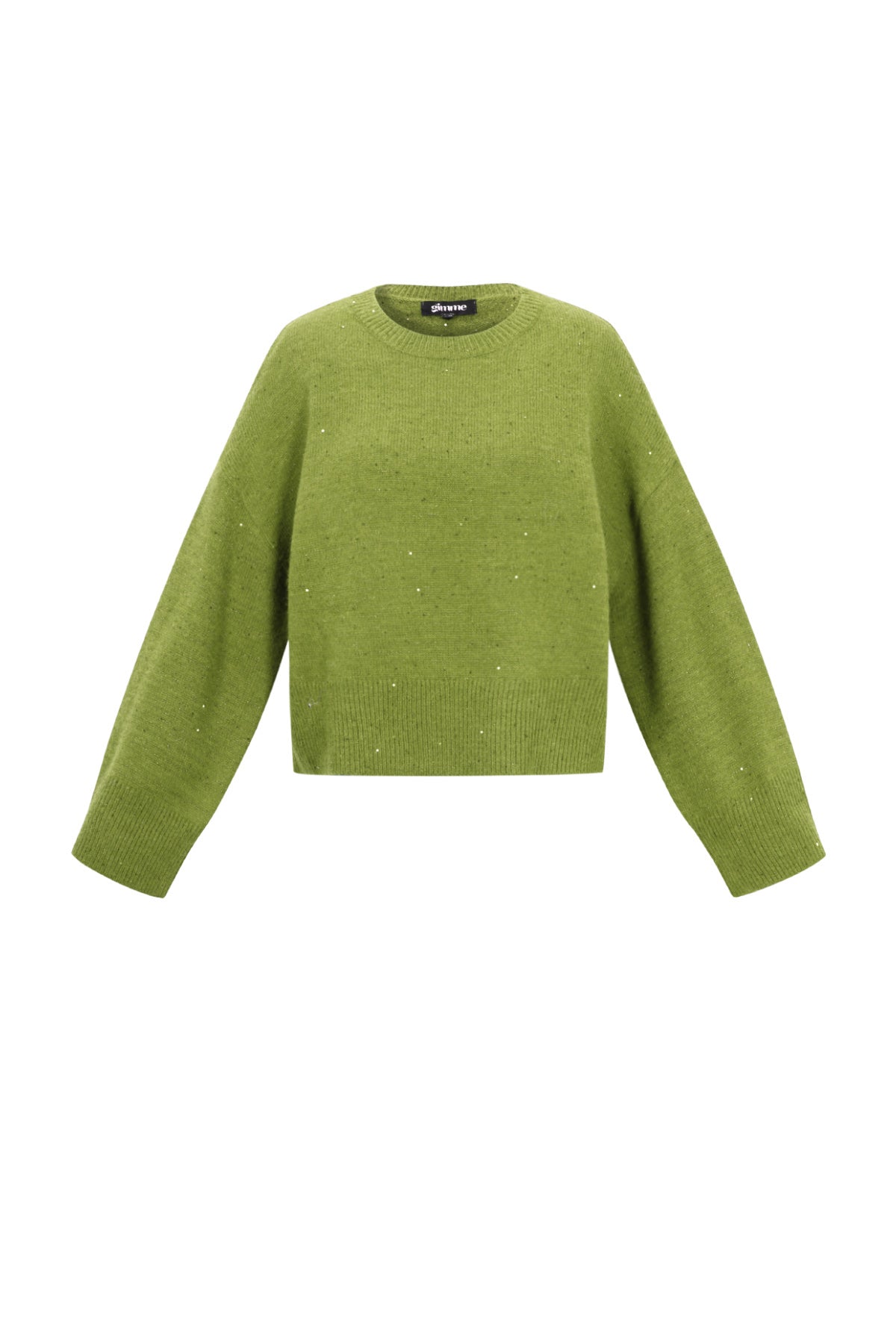 Marie Strickpullover in Grün – Produktansicht