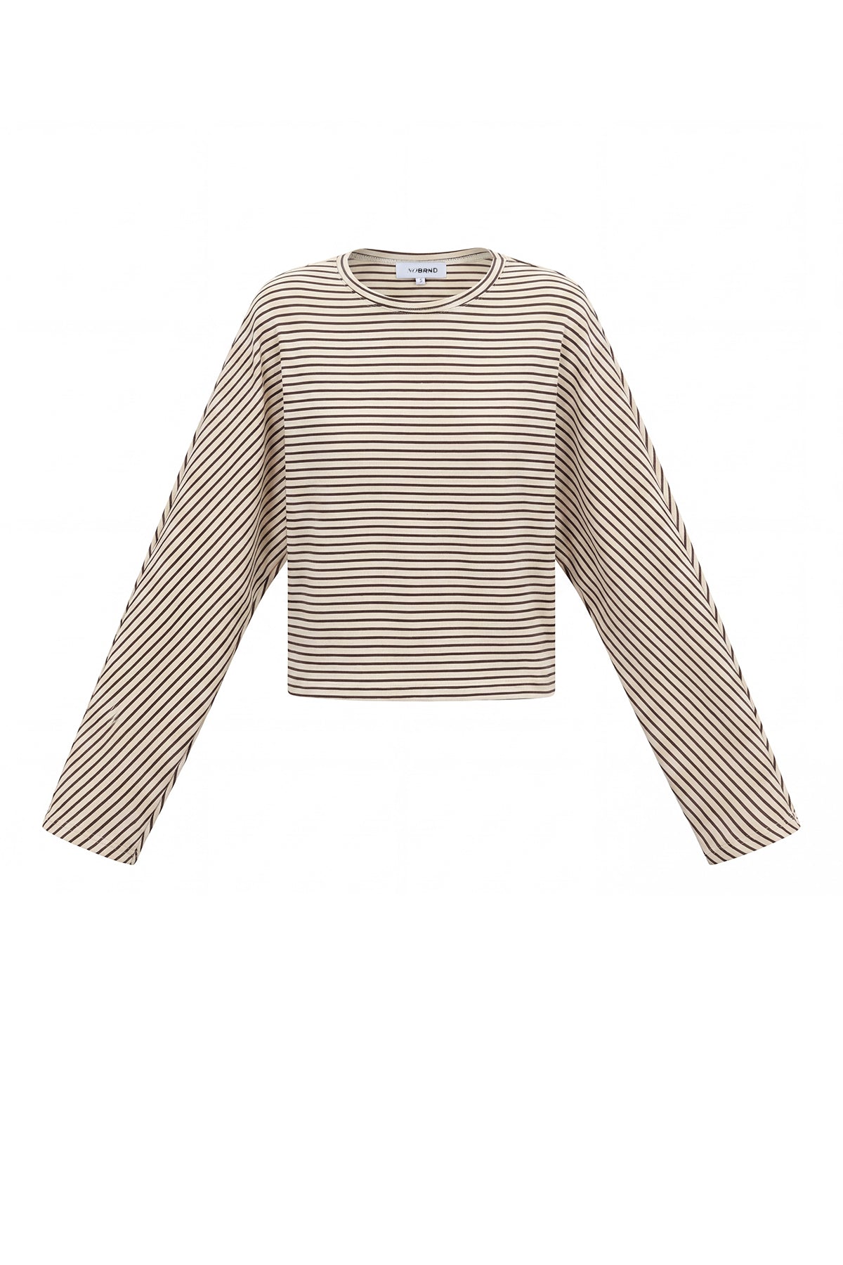 Bea Streifenshirt in Creme – Produktansicht (2)