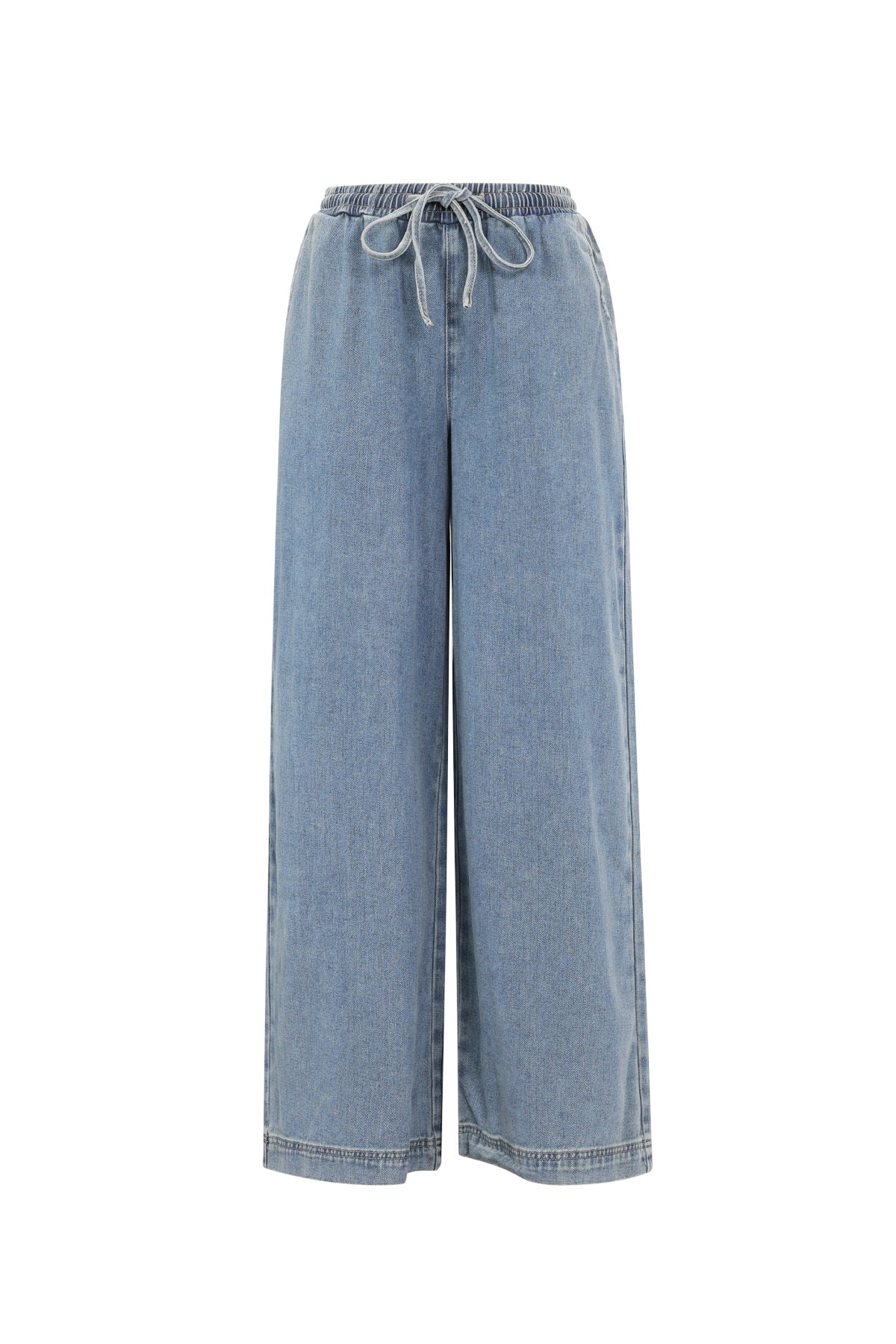 Gina Wide-Leg-Jeans in Blau – Produktansicht (2)