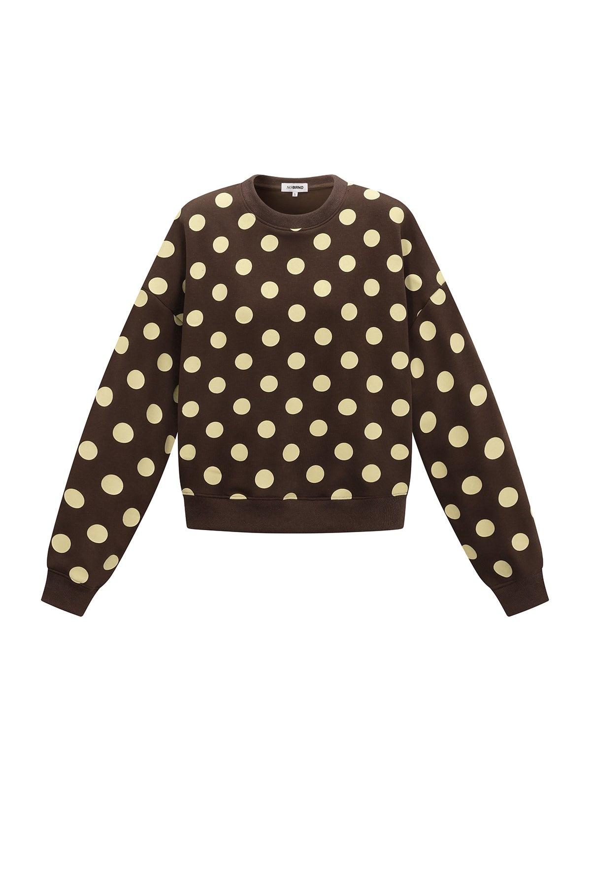 Ella Punktepullover in Gelb – Produktansicht (2)
