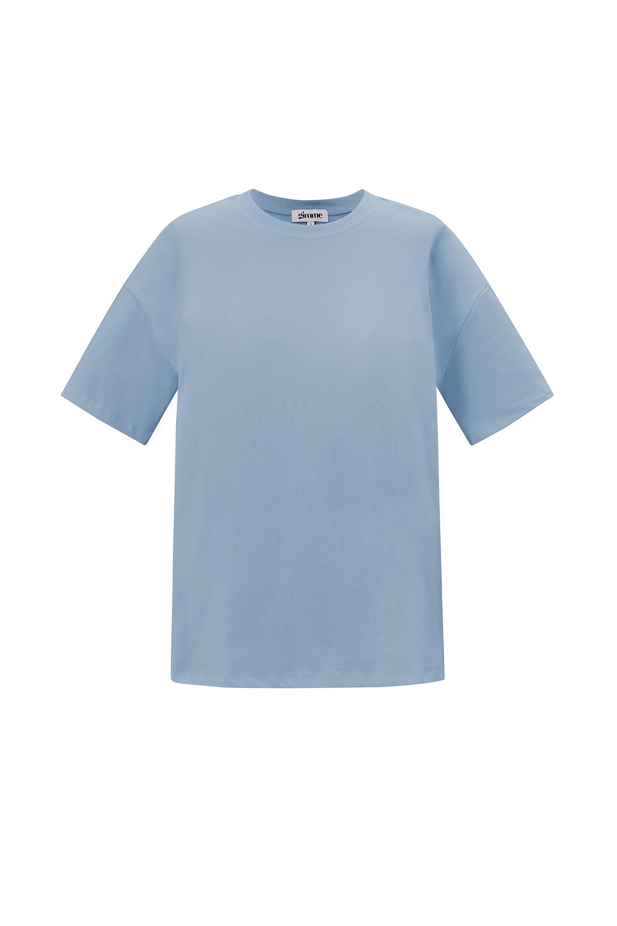 Svea T-Shirt – Oversize in Hellblau – Produktansicht
