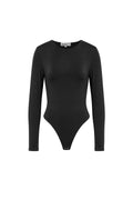 Alva Langarm-Body – Rundhals in Schwarz – Produktansicht (5)