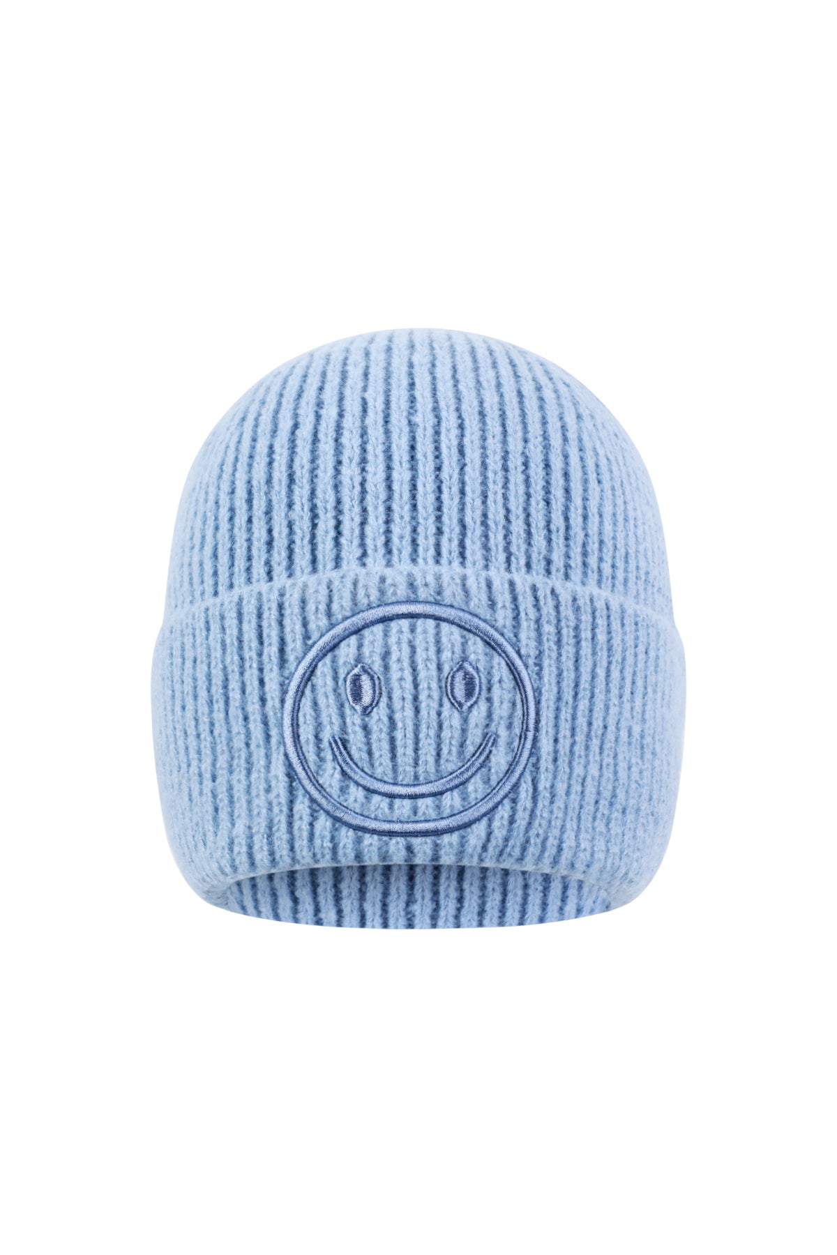 Femke Mütze – Smiley in Hellblau – Produktansicht (6)
