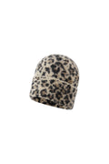Malena Beanie – Leopardenmuster in Khaki – Produktansicht (2)
