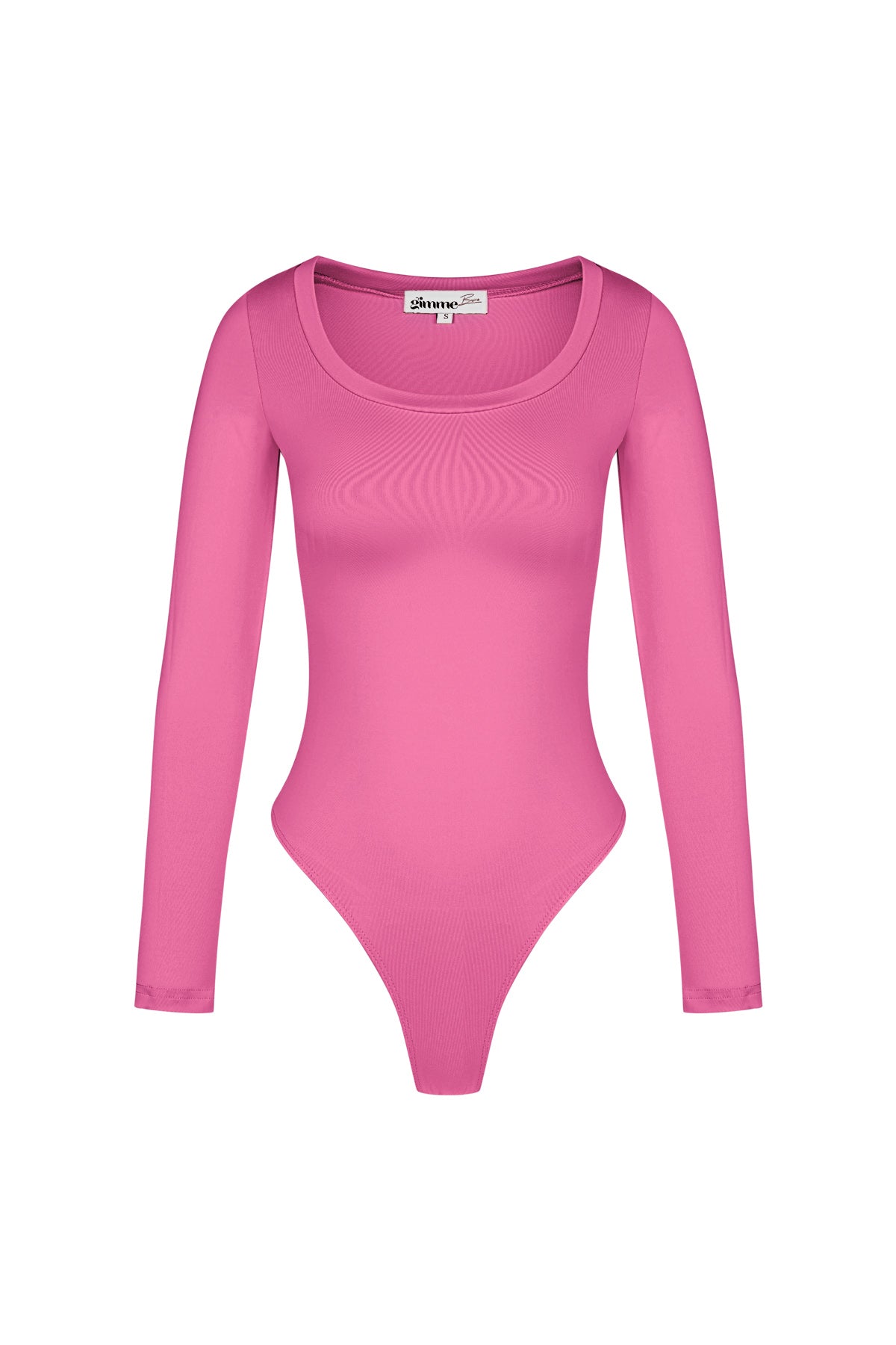 Lisa Langarm-Body in Fuchsia – Produktansicht