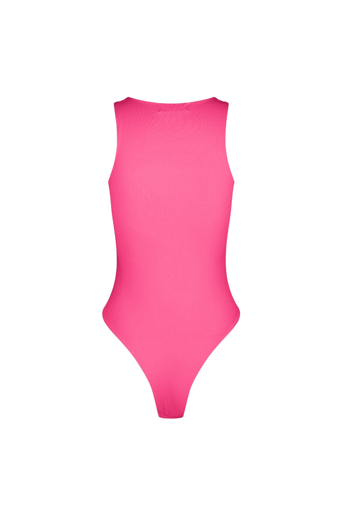 Mia Body – Hochgeschlossen in Fuchsia – getragen (5)