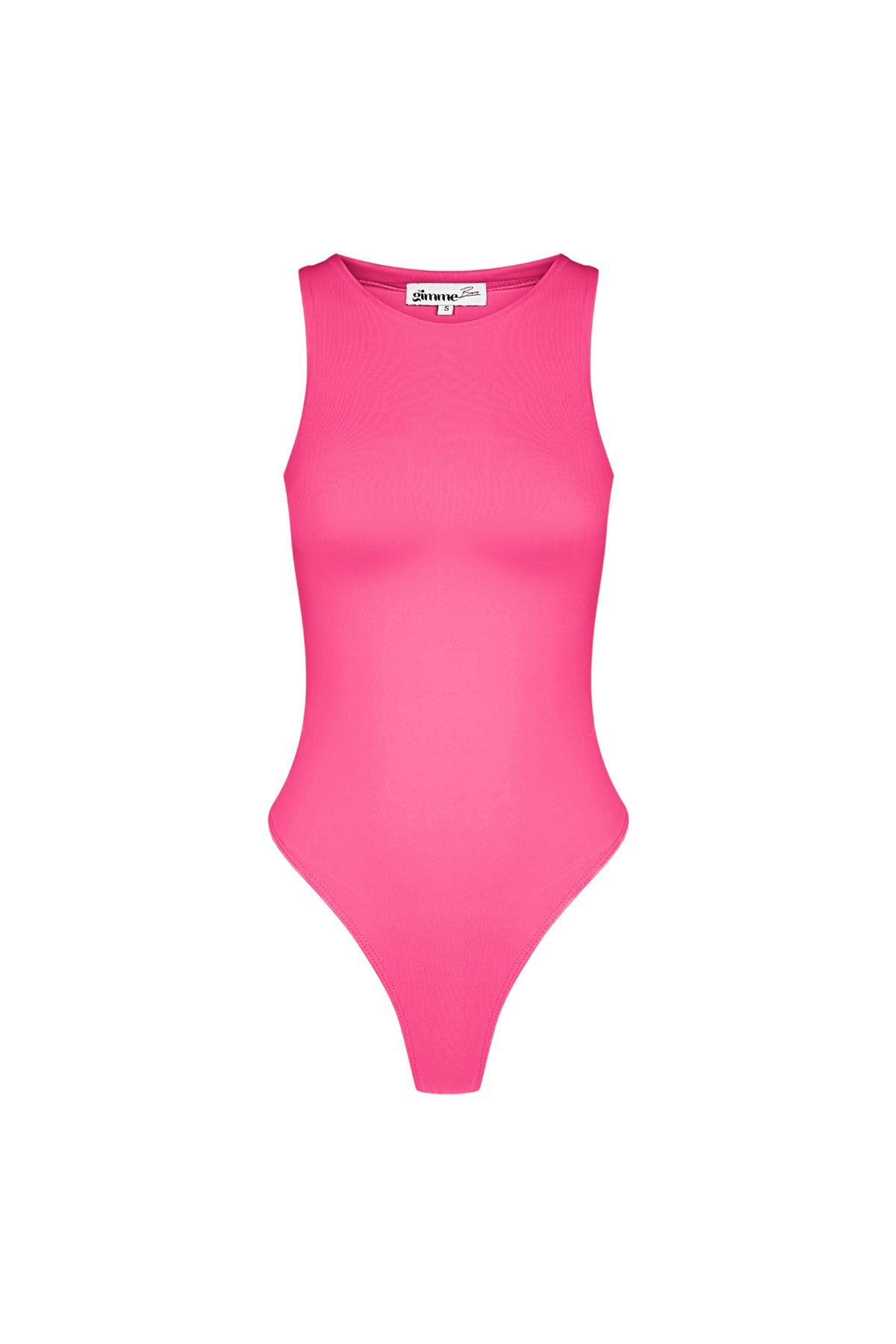 Mia Body – Hochgeschlossen in Fuchsia – Produktansicht