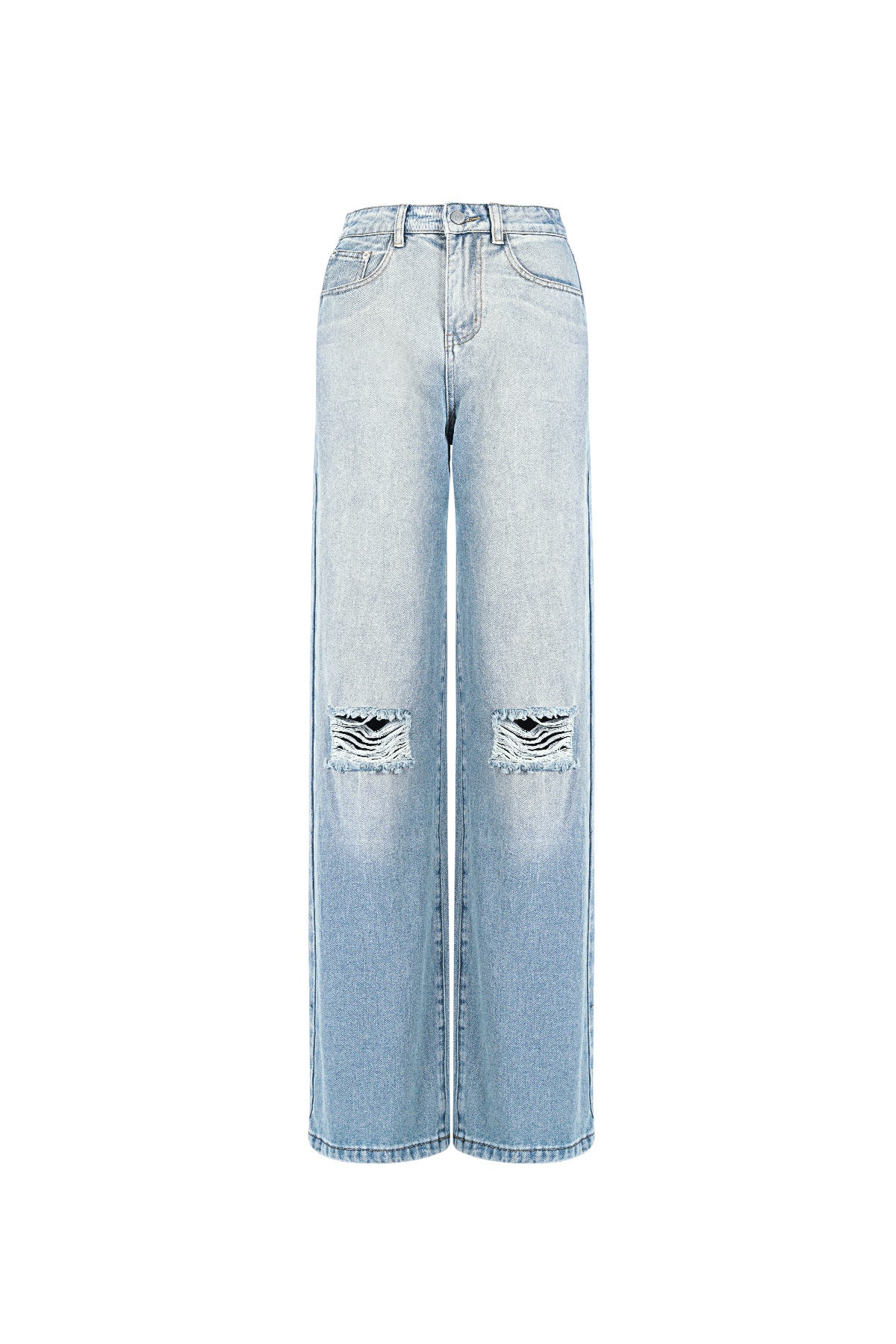 Toni Destroyed-Jeans in Hellblau – Produktansicht (4)