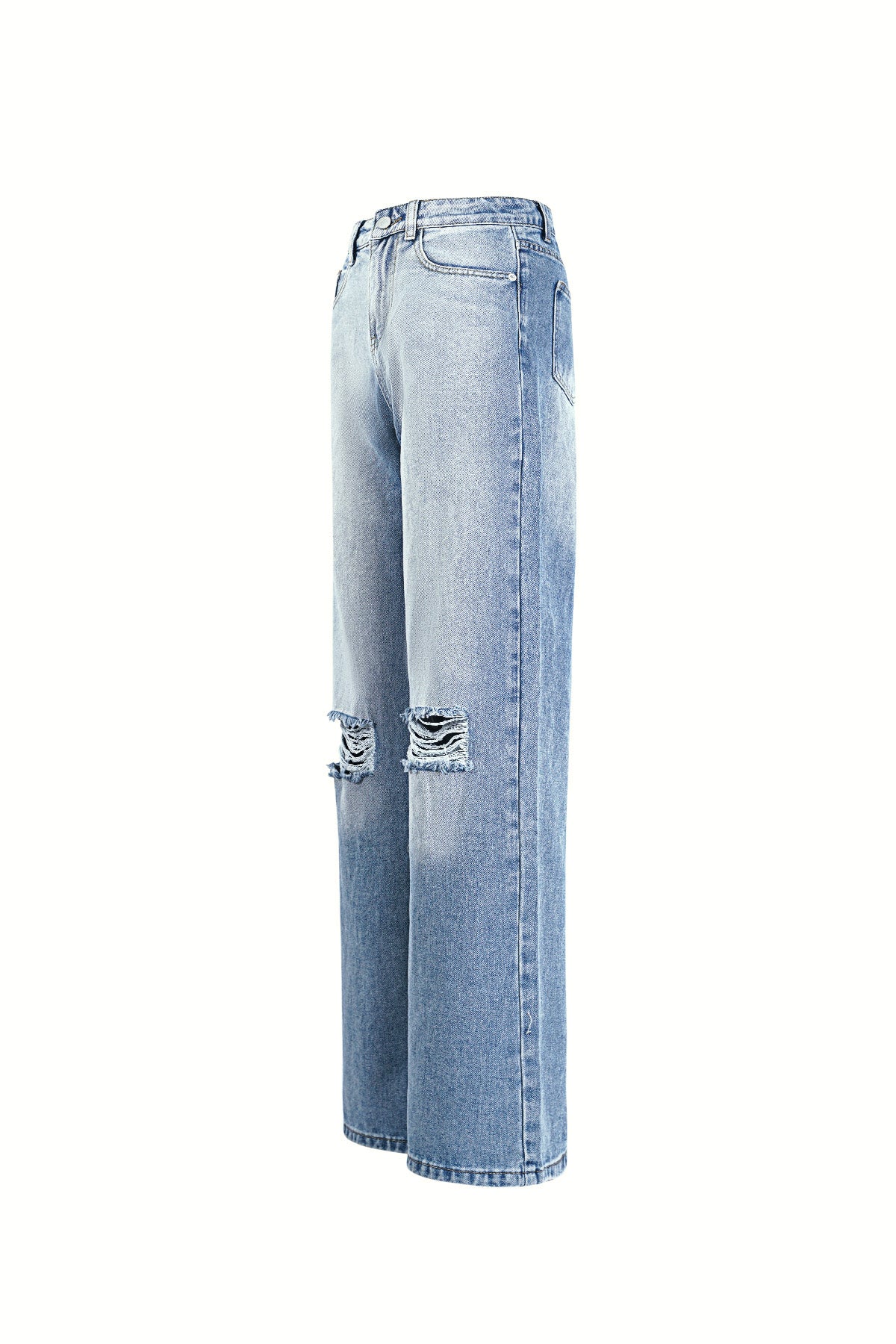 Toni Destroyed-Jeans in Blau – Produktansicht (2)