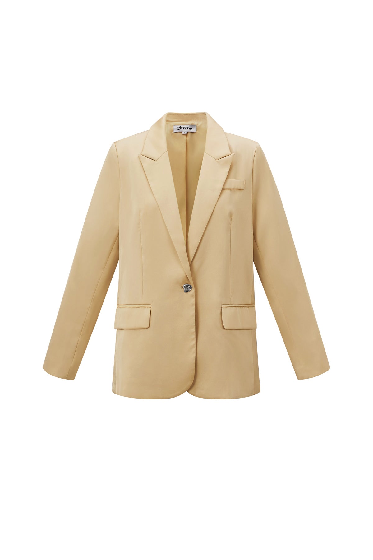 Leona Satinblazer in Champagner – Produktansicht (3)