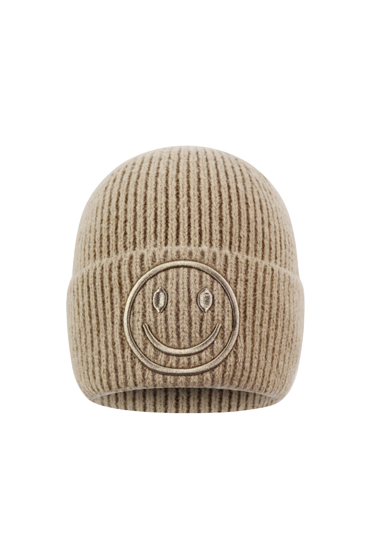 Femke Mütze – Smiley in Khaki – Produktansicht (14)