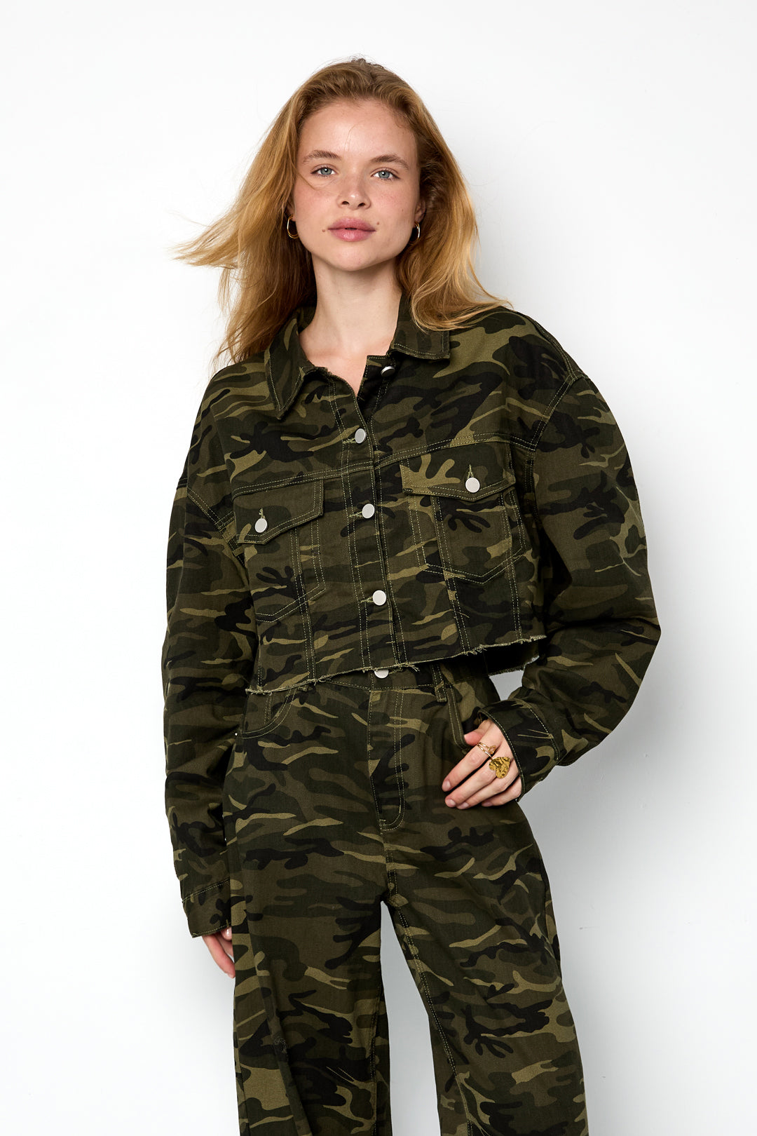 Tilda Camouflage-Jacke – getragen (3)