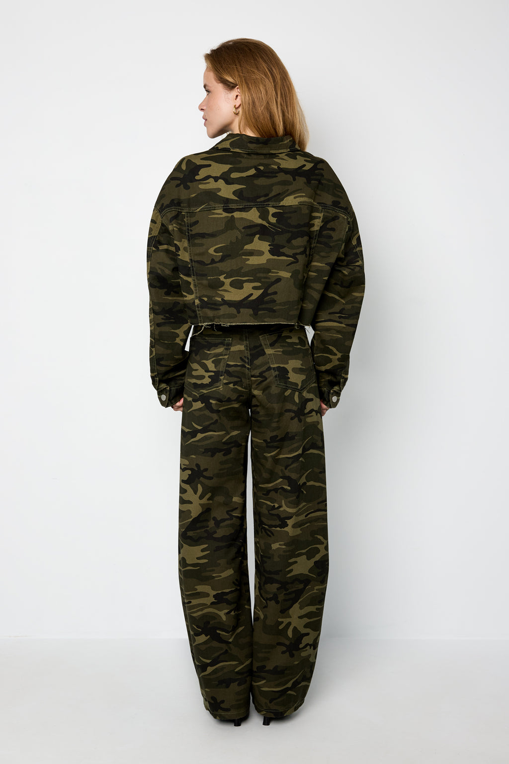 Alma Camouflage-Jeans – getragen (4)