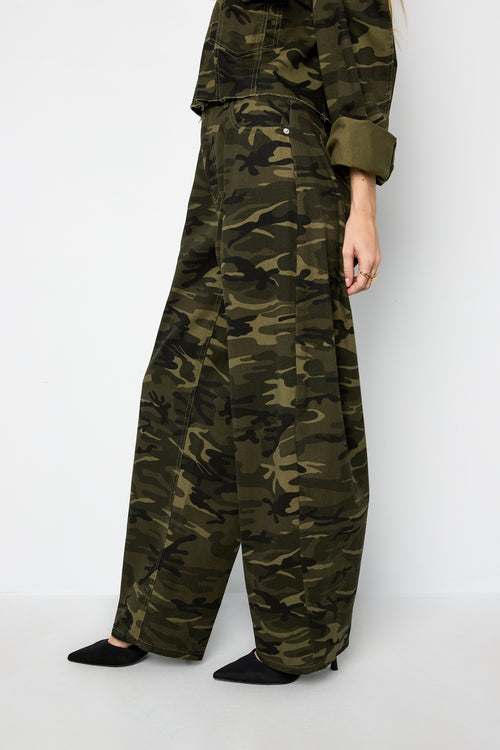 Alma Camouflage-Jeans – getragen (2)