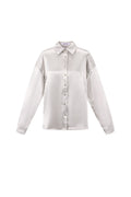 Romy Satinbluse in Creme – Produktansicht (2)