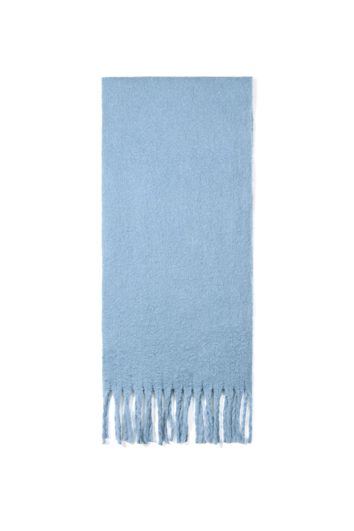 Lene Fransenschal in Blau – Produktansicht (9)