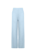 Lea Strickhose – Weit in Hellblau – Produktansicht