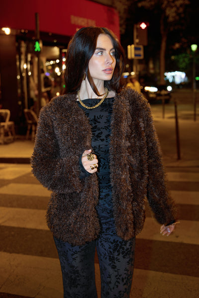 Eva Plüschjacke