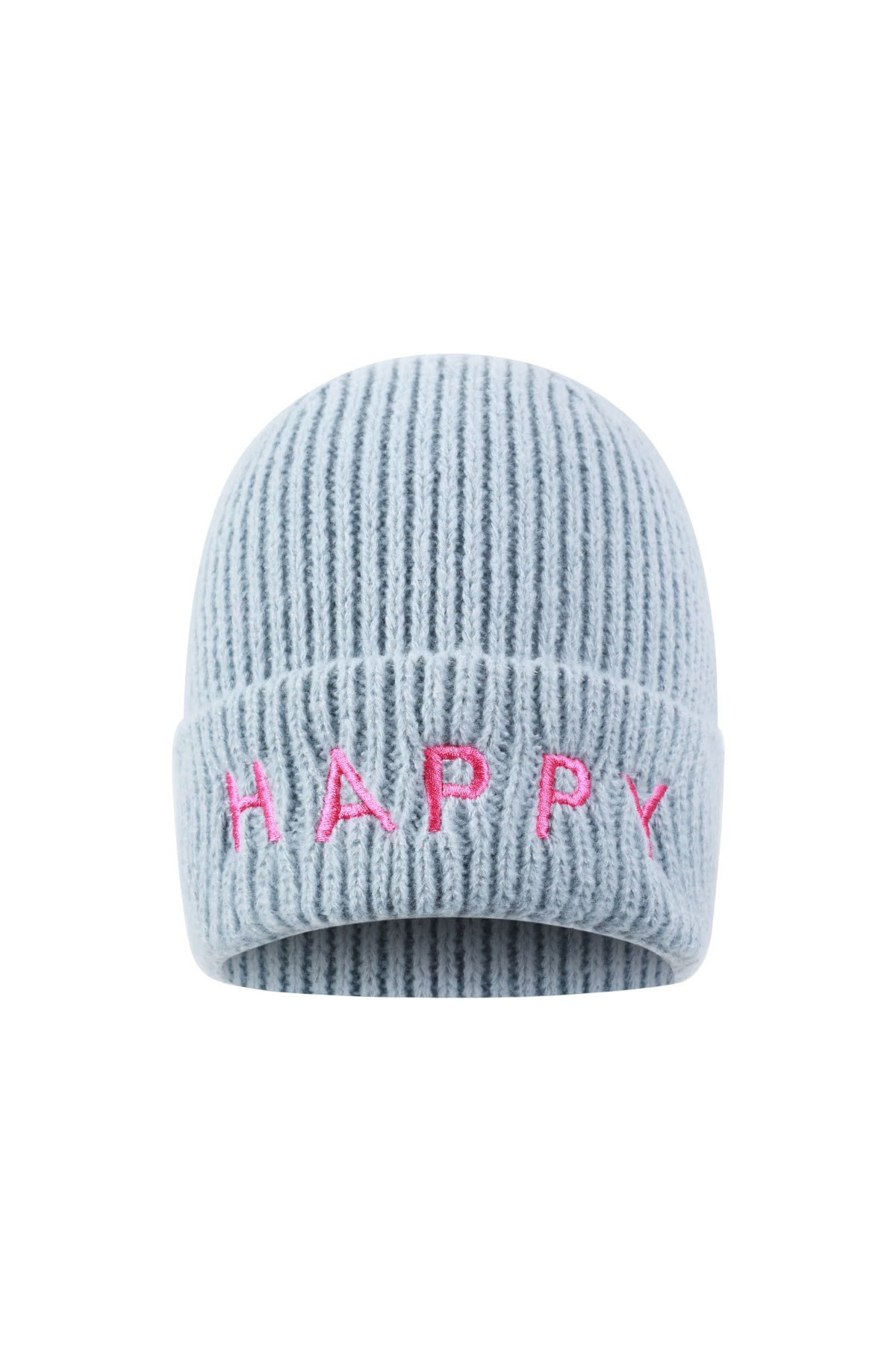 Ariane Beanie – Happy in Blau – Produktansicht (2)