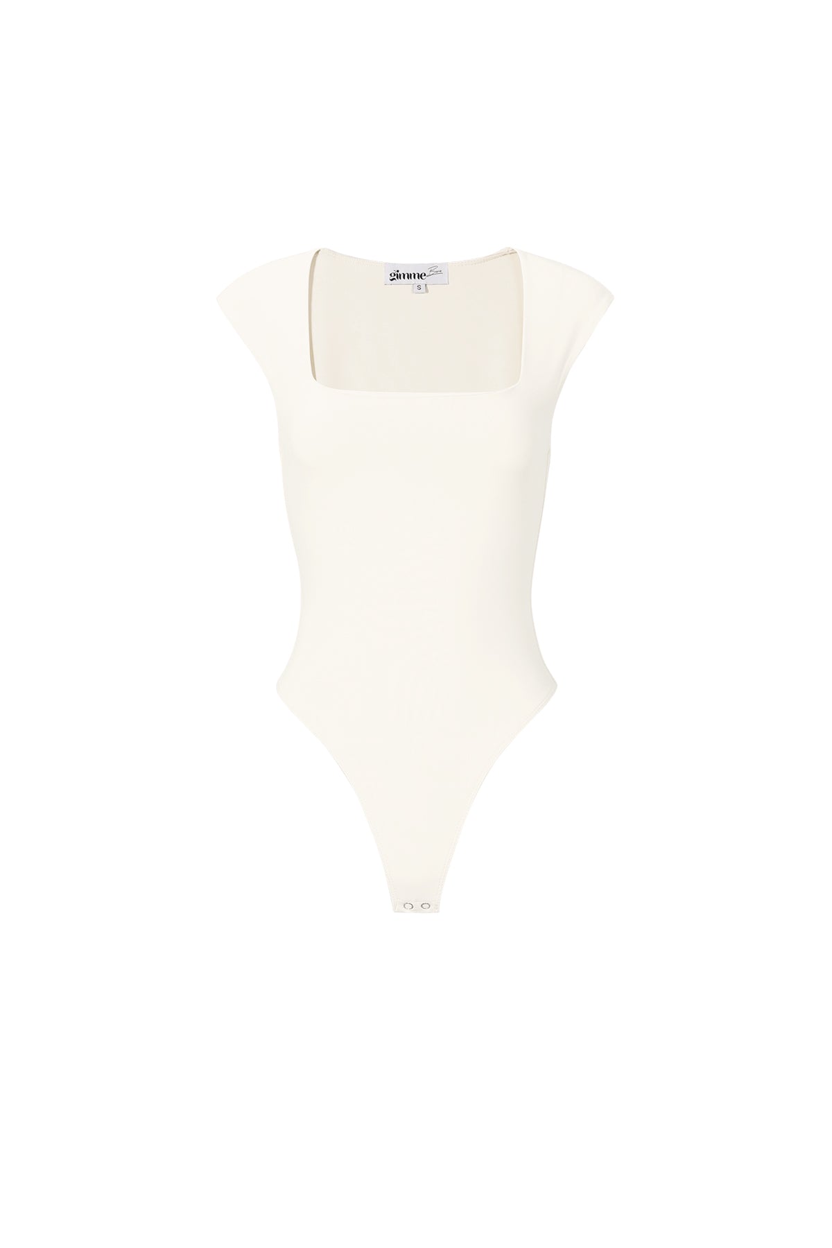 Nika Body – Kappärmel in Weiß – Produktansicht (2)