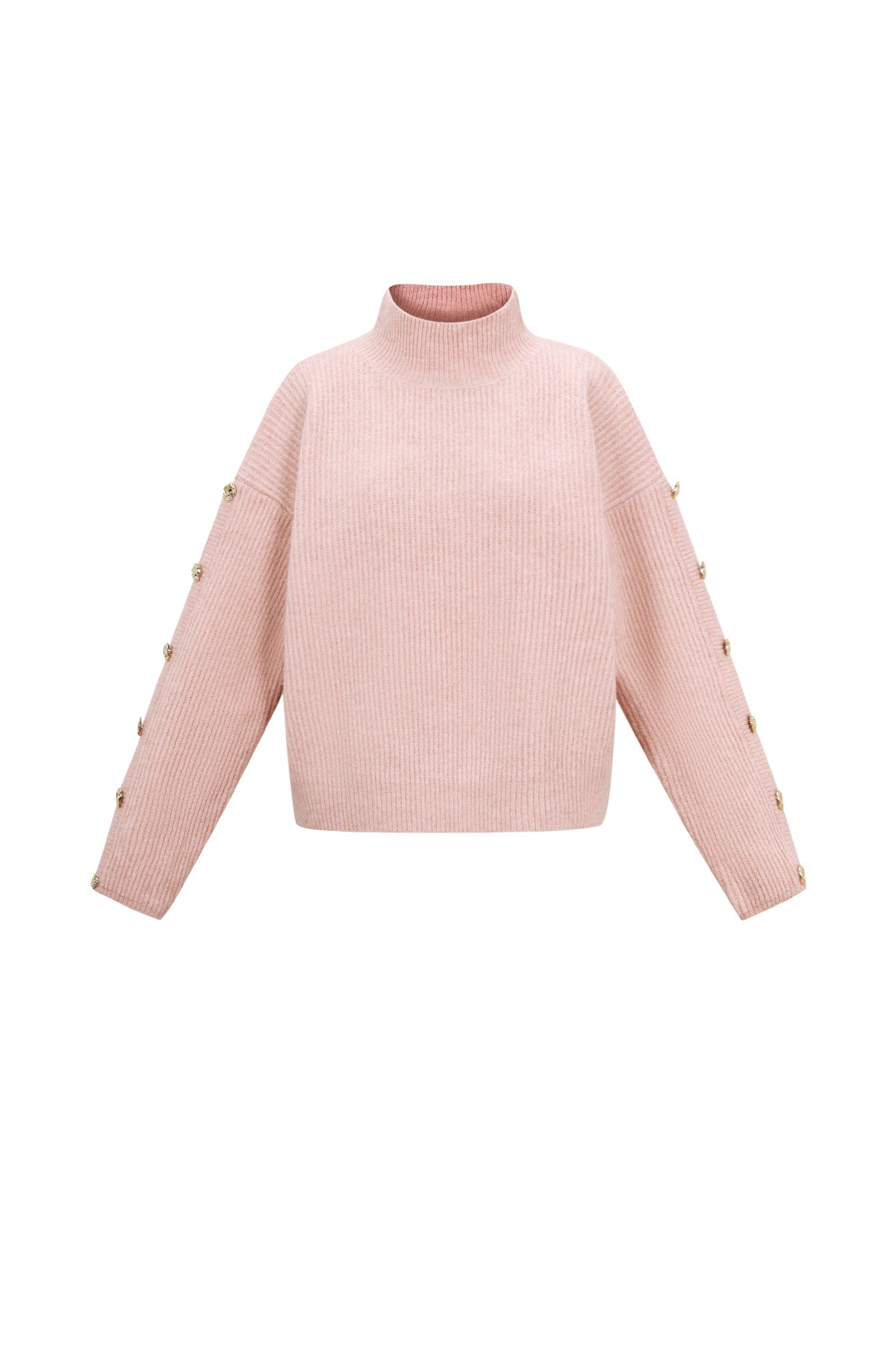 Olivia Rollkragenpullover in Rosa – Produktansicht (5)