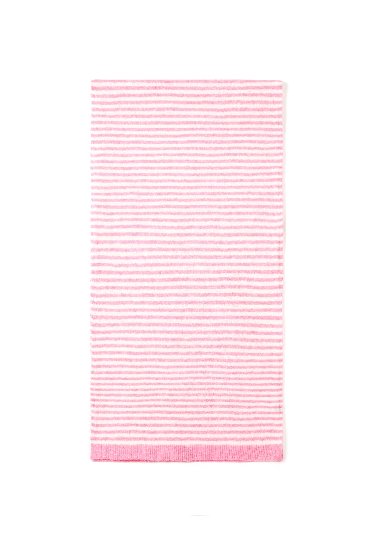Pina Streifenschal – Schmal in Rosa – Produktansicht (5)