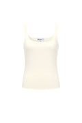 Elif Top – Eckiger Ausschnitt in Creme – Produktansicht (2)