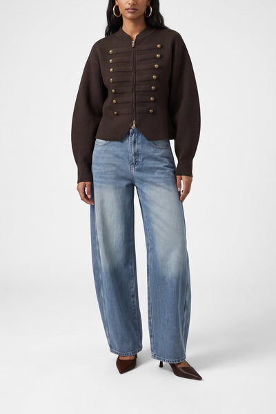 Nora Strickjacke – Military