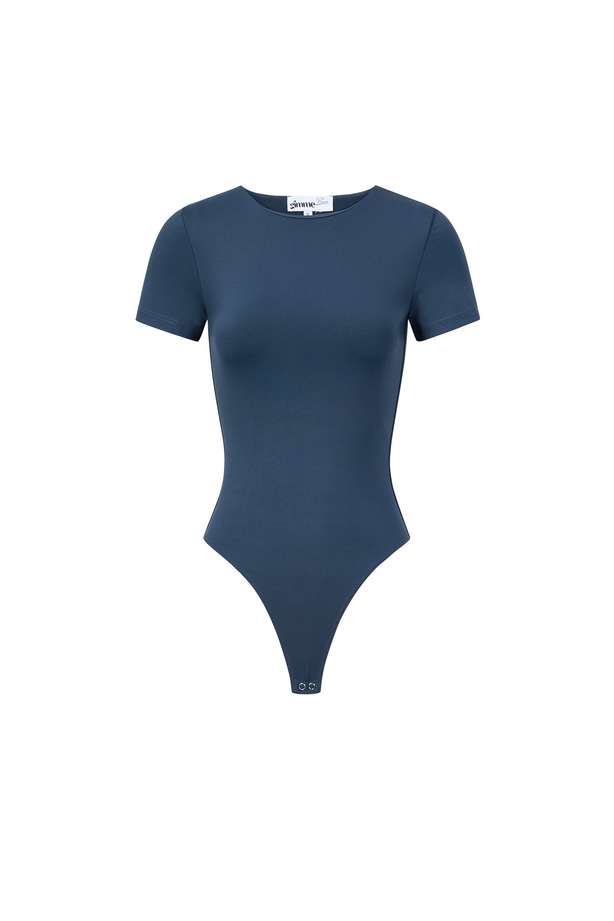 Maren T-Shirt-Body – Rundhals in Dunkelblau – Produktansicht (6)