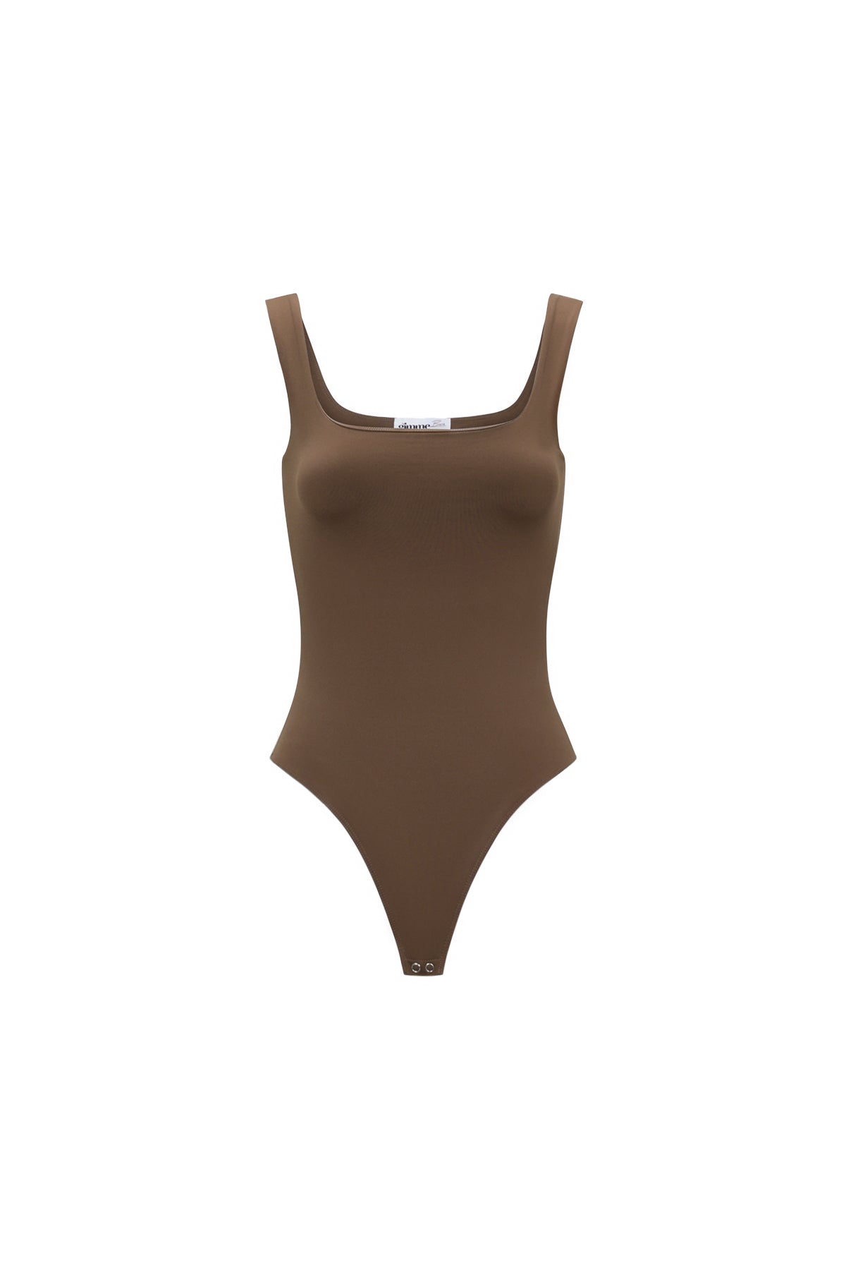 Aylin Body – Eckiger Ausschnitt in Braun – Produktansicht (9)