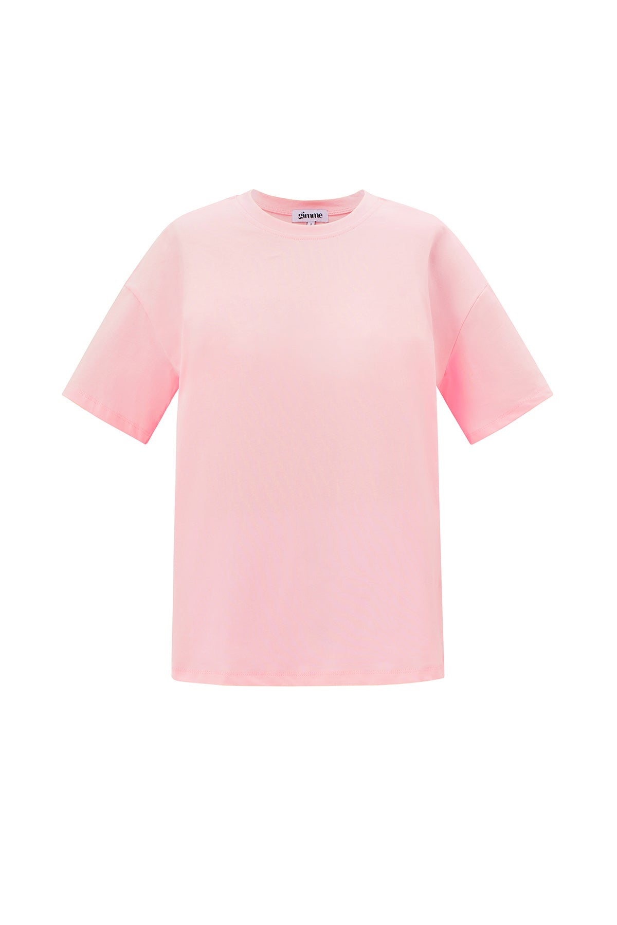Svea T-Shirt – Oversize in Rosa – Produktansicht (2)