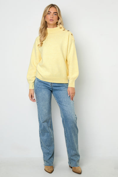 Nina Rollkragenpullover – Knöpfe